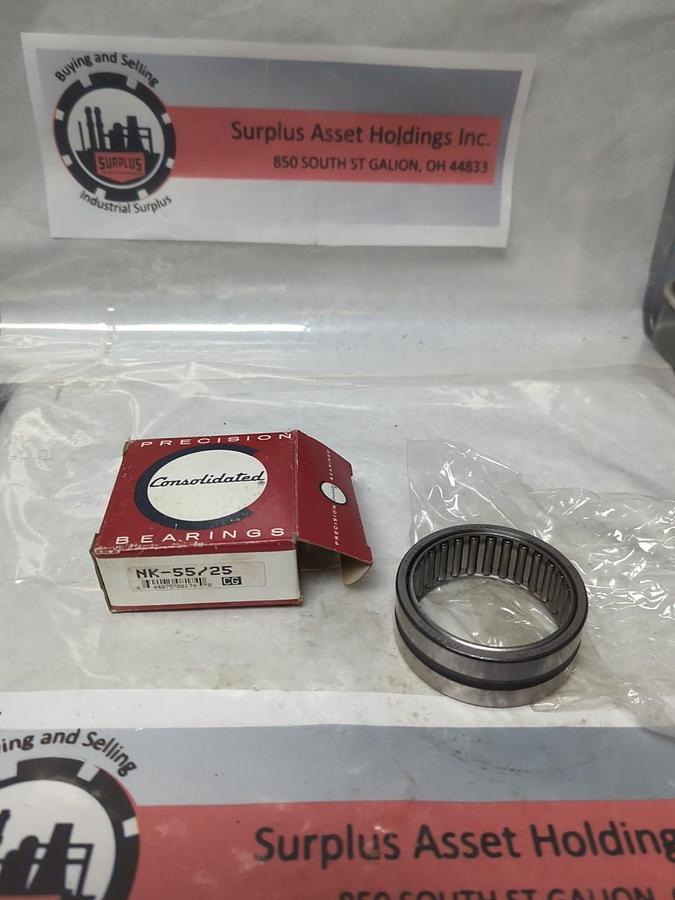 CONSOLIDATED,NK-55/25,NEEDLE ROLLER BEARING NOS