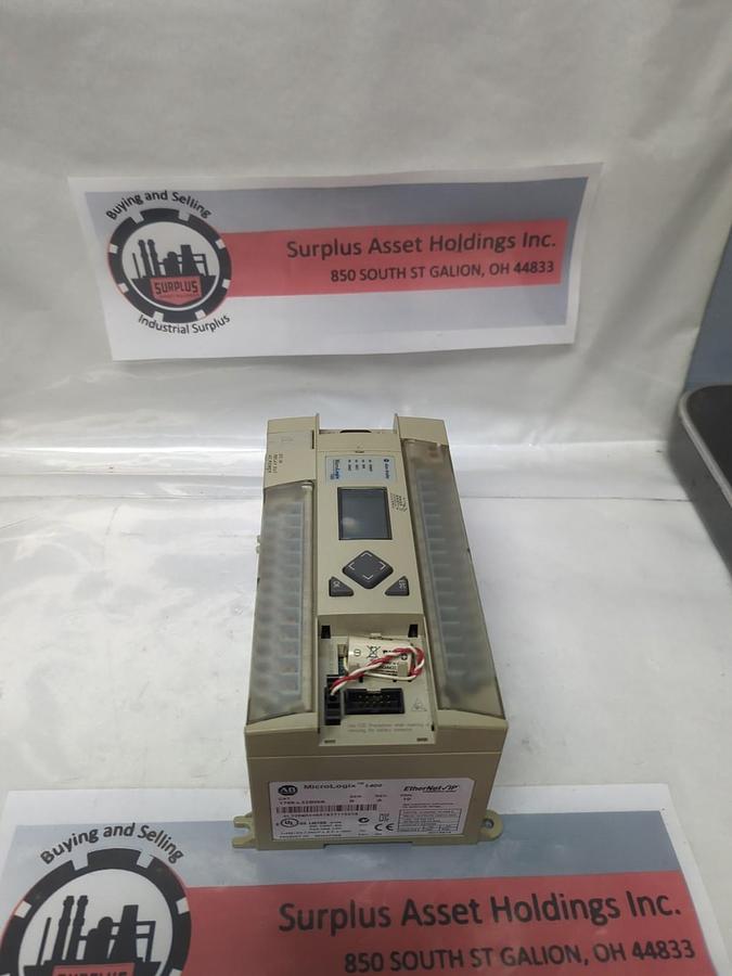 Used ALLEN BRADLEY,1766-L32BWA,MICROLOGIX CONTROLLER SER B REV A FRN 10 PRE-OWNED