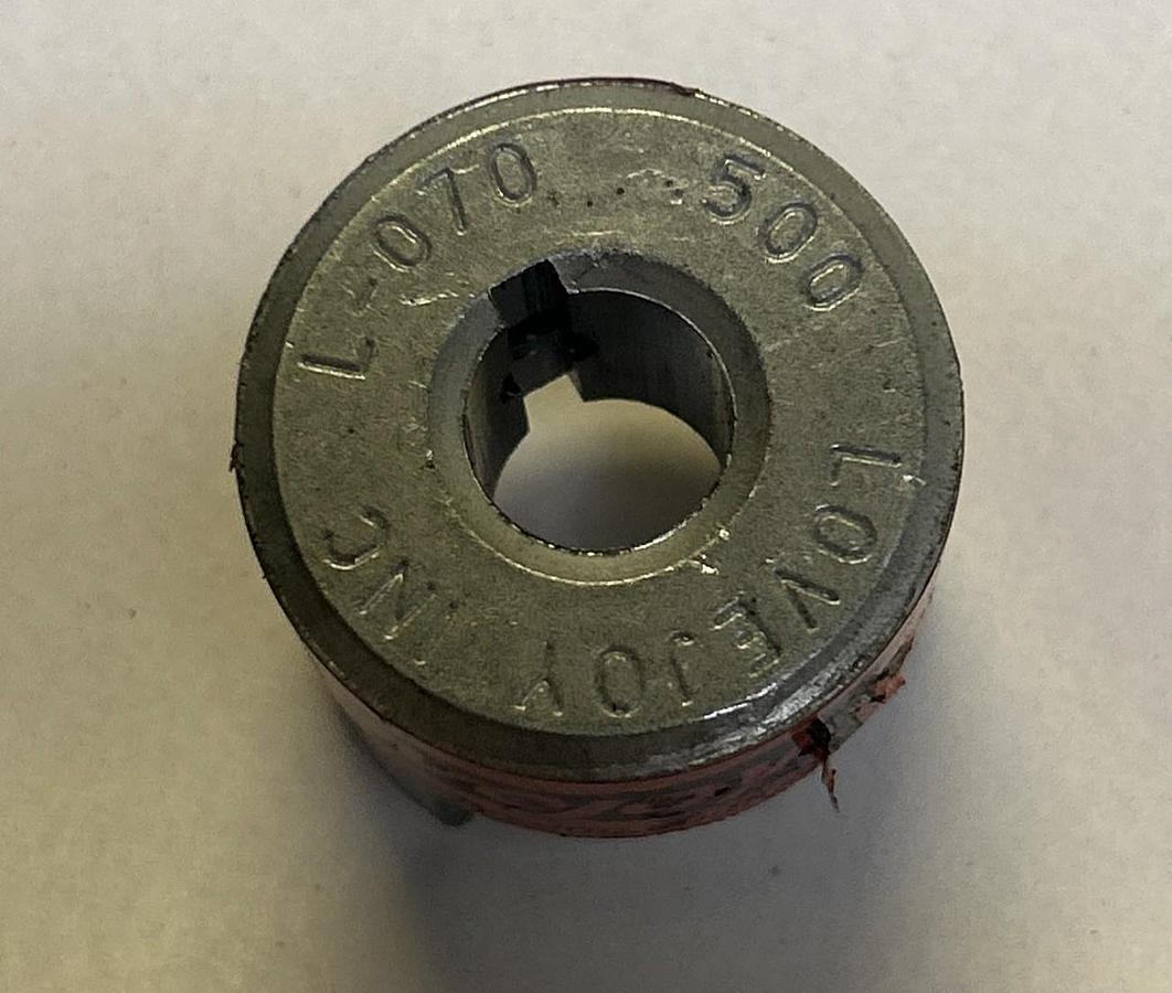 Used LOVEJOY,L-070,JAW COUPLING LOT OF 6