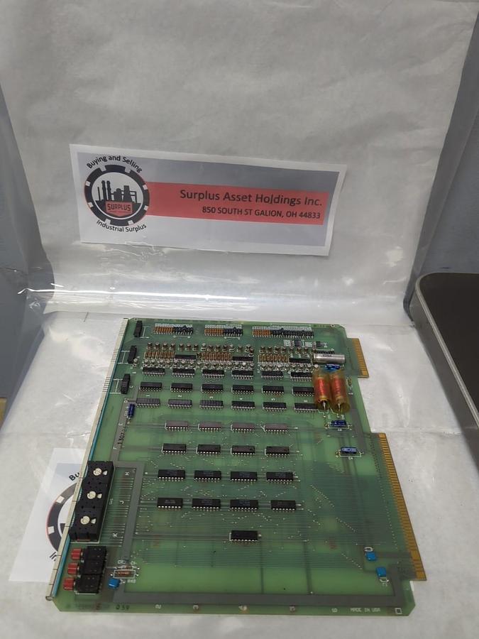 Used BENDIX,3730466E,S5 OUTPUT VOLTAGE 24V I/F-2 CIRCUIT BOARD PRE-OWNED