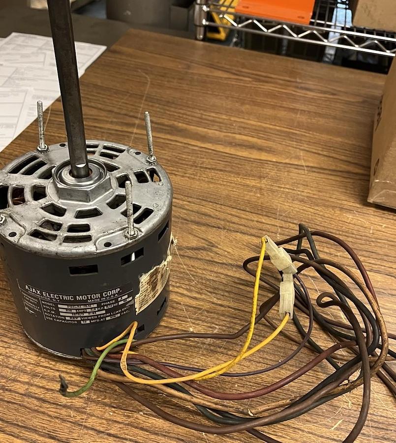 Used AJAX,PSC-34-2LN,BLOWER MOTOR 3/4HP 230V 1PH