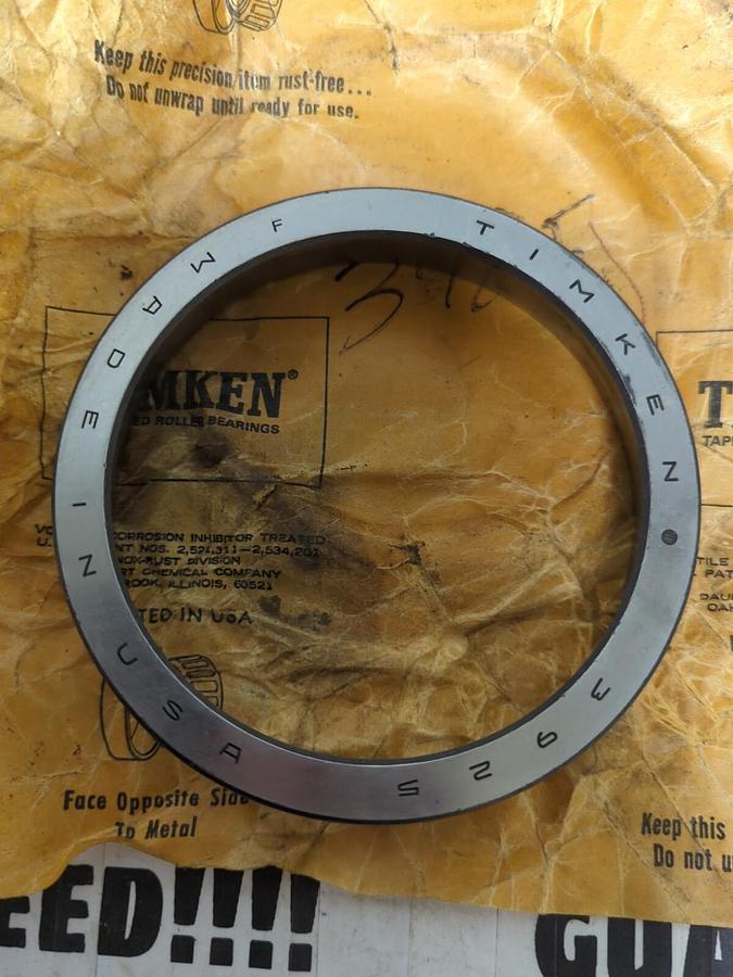 TIMKEN,3925,ROLLER BEARING CUP MISSING BOX NOS