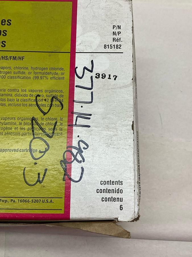 MSA,GME-P100 MSA 815188,Short Stack Combination Cartridges