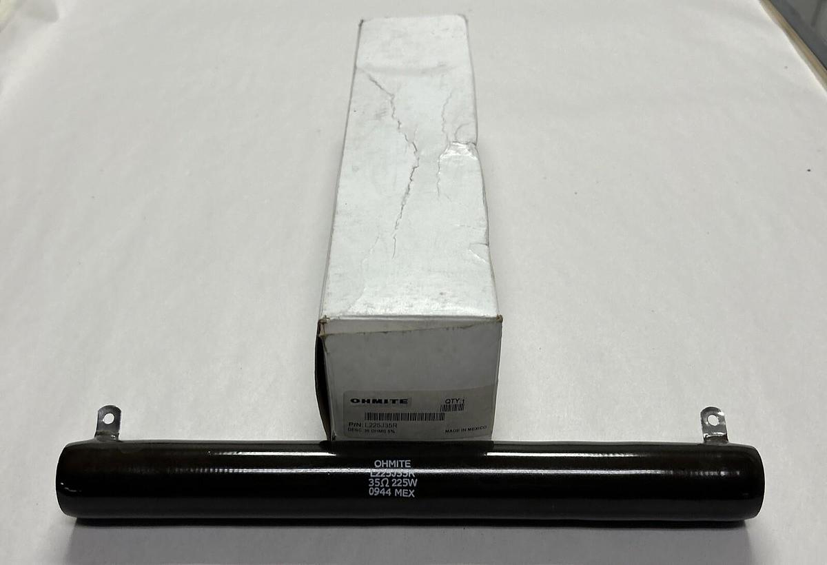Used OHMITE,L225J35R,RESISTOR NEW