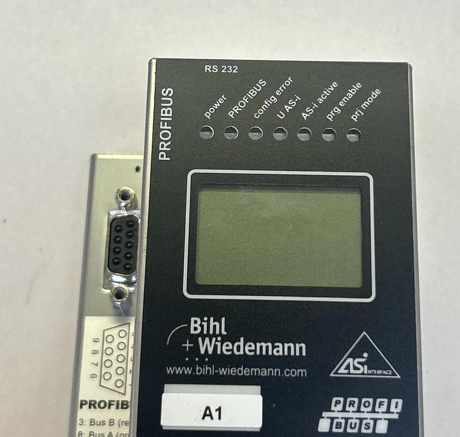 Used BIHL & WIEDEMANN,BWU1777,PROFIBIS GATEWAY