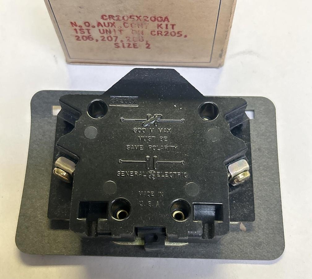 GENERAL ELECTRIC,CR205X200A,AUXILIARY CONTACT NOS