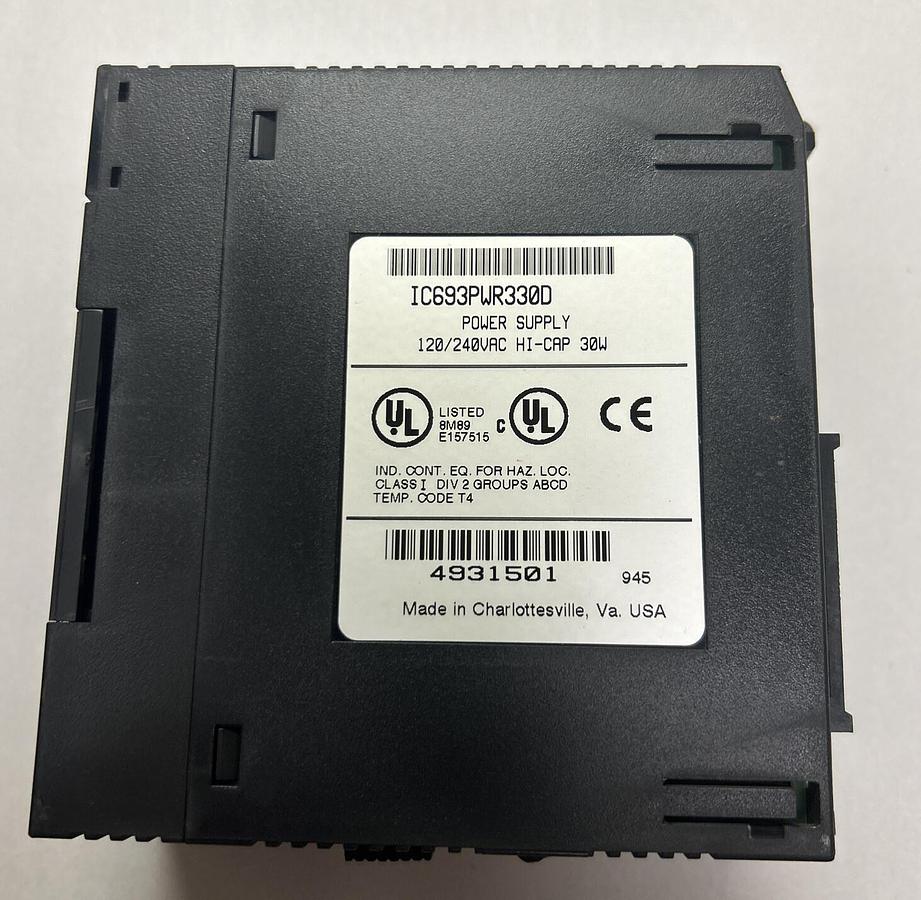 Used GE FANUC,IC693PWR330D,POWER SUPPLY