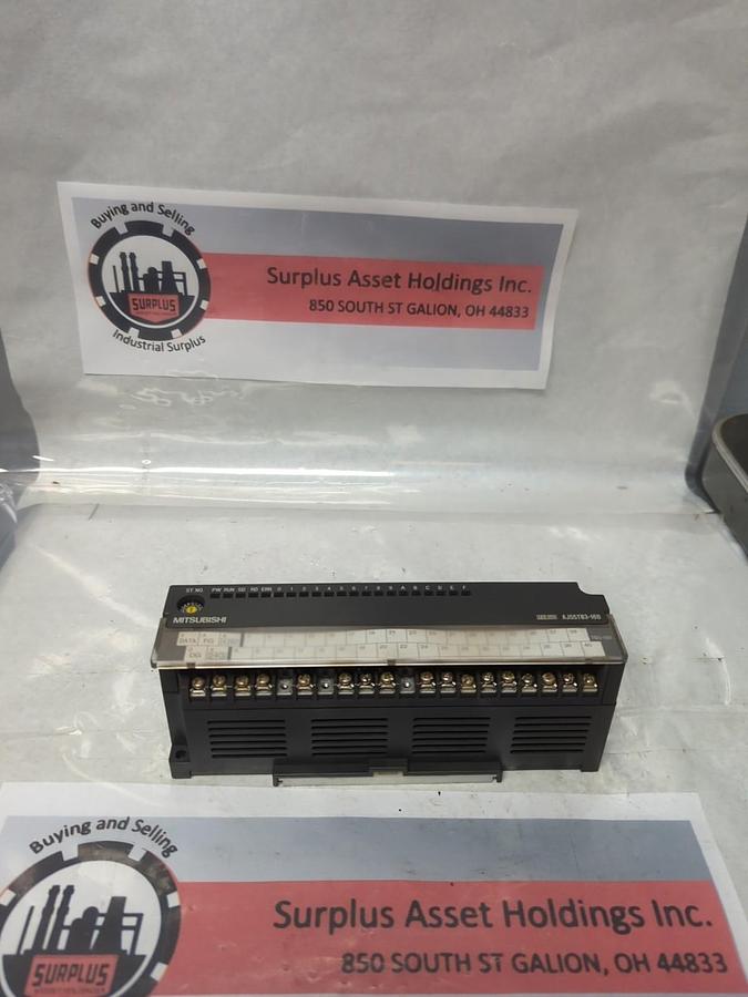 Used MITSUBISHI,AJ55TB3-16D,I/O LINKREMOTE UNIT DC24V 7mA PRE-OWNED