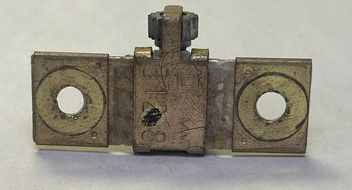 Used SQUARE D,B12.8,THERMAL OVERLOAD HEATER ELEMENT LOT OF 3