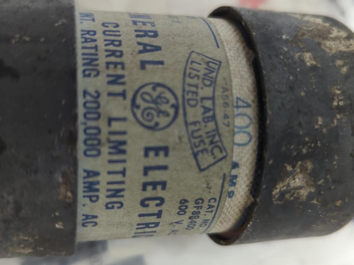 GENERAL ELECTRIC,A56-47,CLASS-J FUSE 400AMP NOS