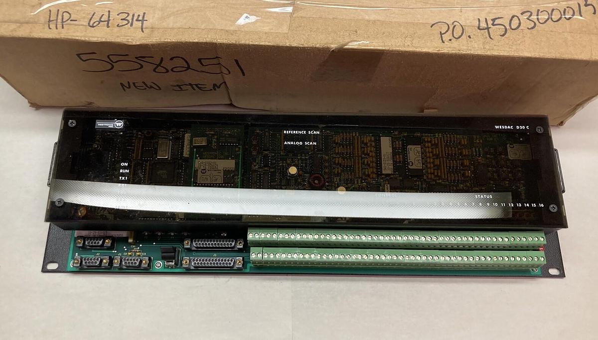 Westronic,Wesdac D20 C,Logic Panel Display