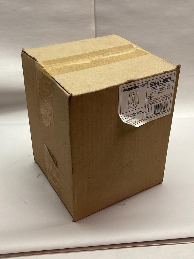 AdaptaBeacon,52A-N5-40WH,Rotating Light 40W 120Vac 50/60Hz