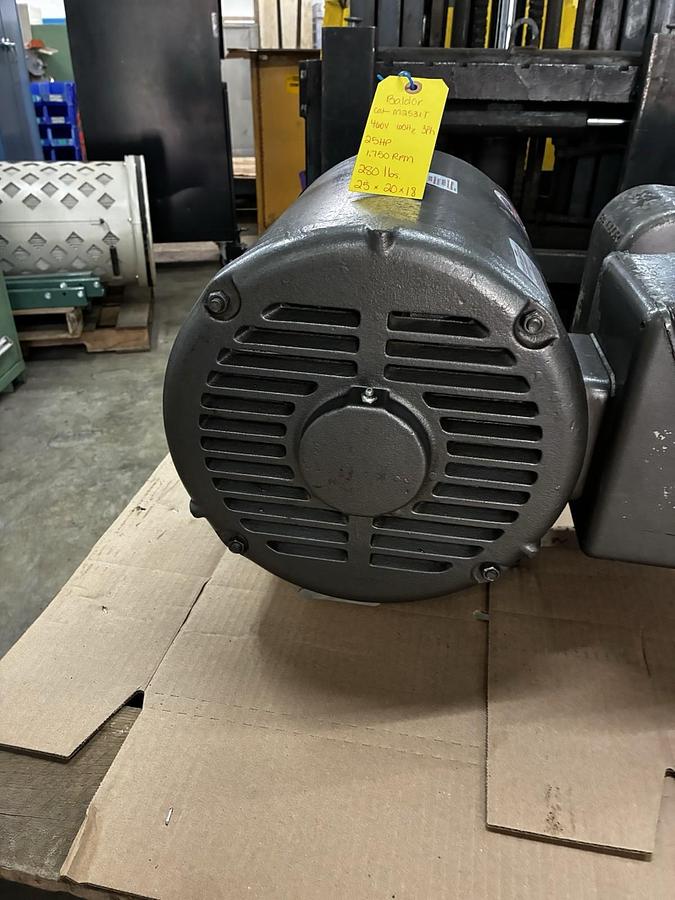 Used BALDOR,M2531T,MOTOR 25HP 1760RPM 284T 230/460V 3PH