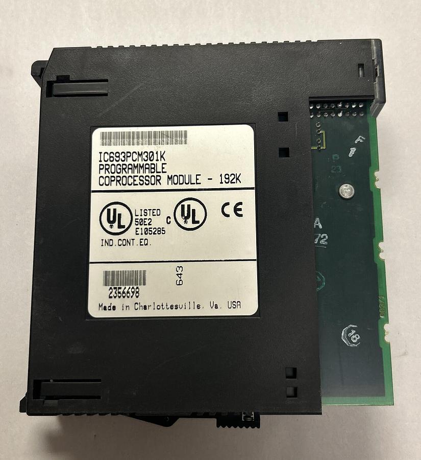 Used GE FANUC,IC693PCM301,PROGRAMMABLE CO-PROCESSOR MODULE