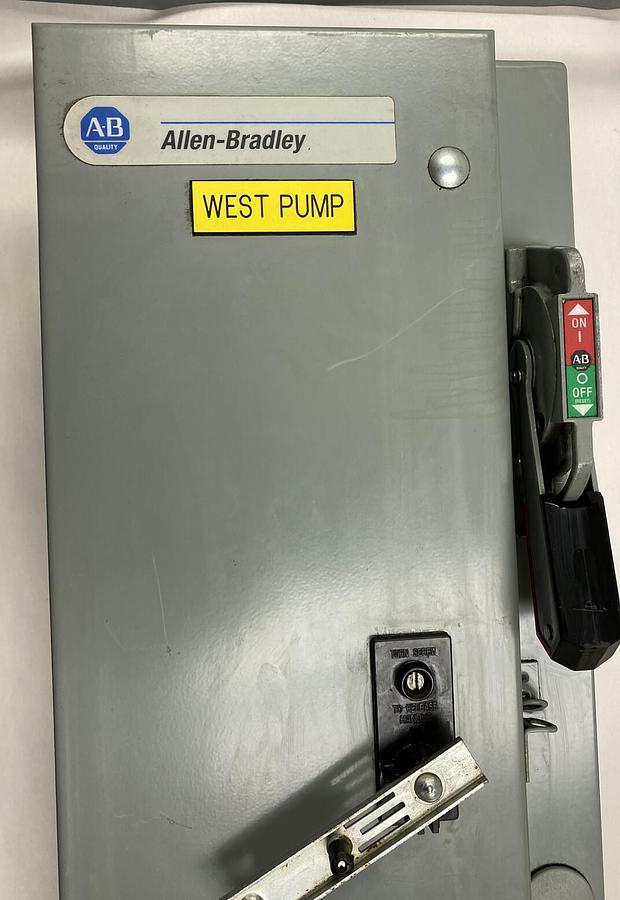 Used Allen Bradley,512-BDB-6P-24,Combination Starter Size 1 480V 120V Coil