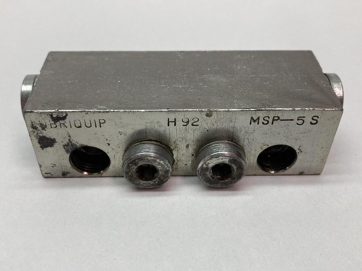 Graco Trabon,MSP-5S,Modular Divider Valve Block