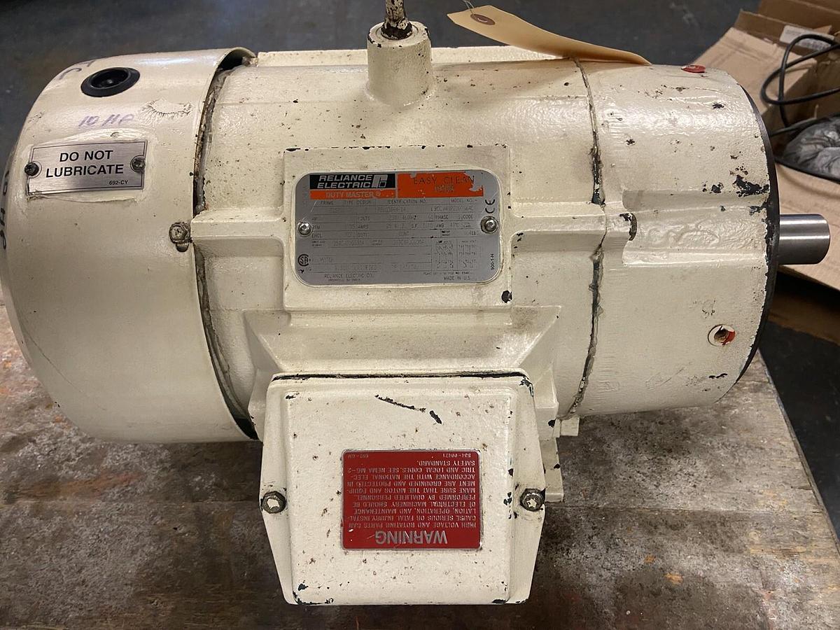 Used Reliance,P21G3864-14,10Hp Motor 1755RPM 230/460V 215TC 230V/460V