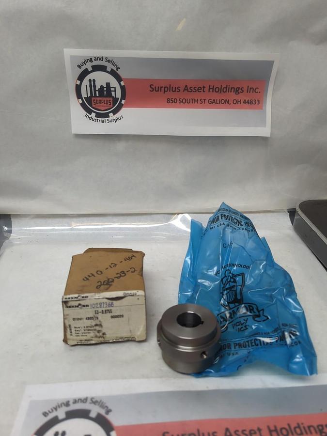 REXNORD,10287368,E3-0.875S 0.875" BORE 3/16" X 3/32" KW NOS