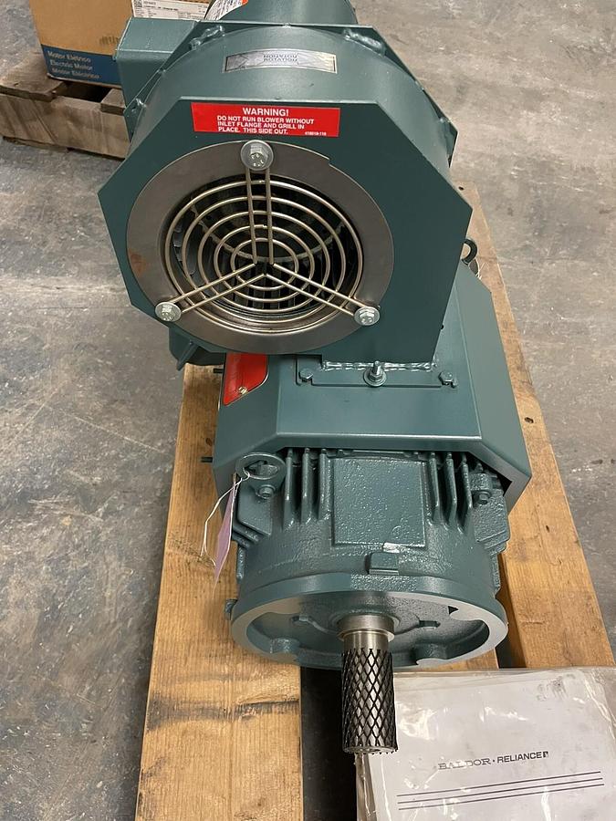 BALDOR RELIANCE,RPM AC,5HP BRAKE MOTOR 1950RPM 460V FLI1844Z
