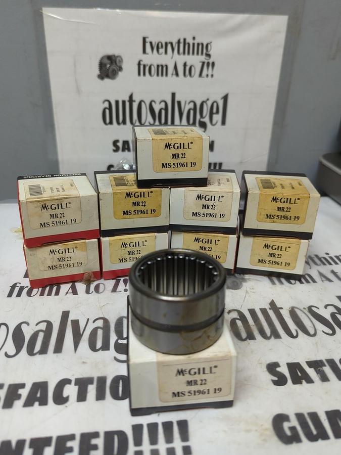 MCGILL,MR 22,NEEDLE ROLLER BEARING LOT OF 10 NOS