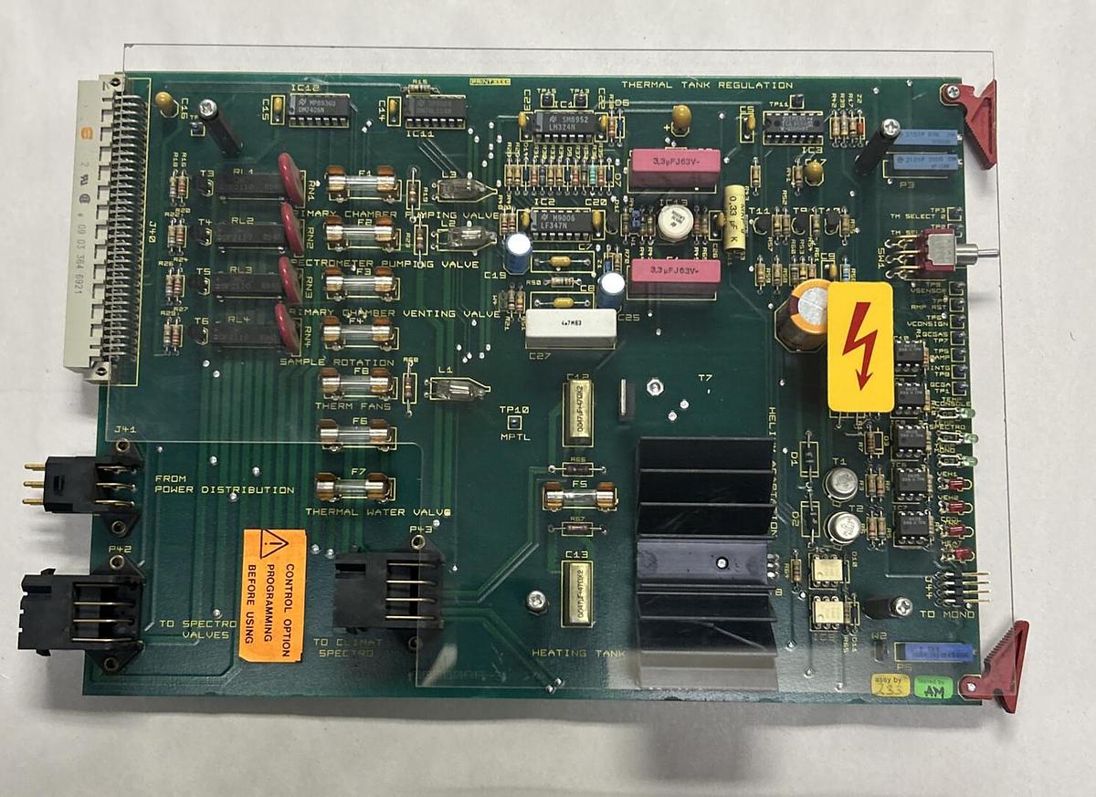 Used PRINTELECT,5930088-3,THERMAL TANK REGULATION BOARD