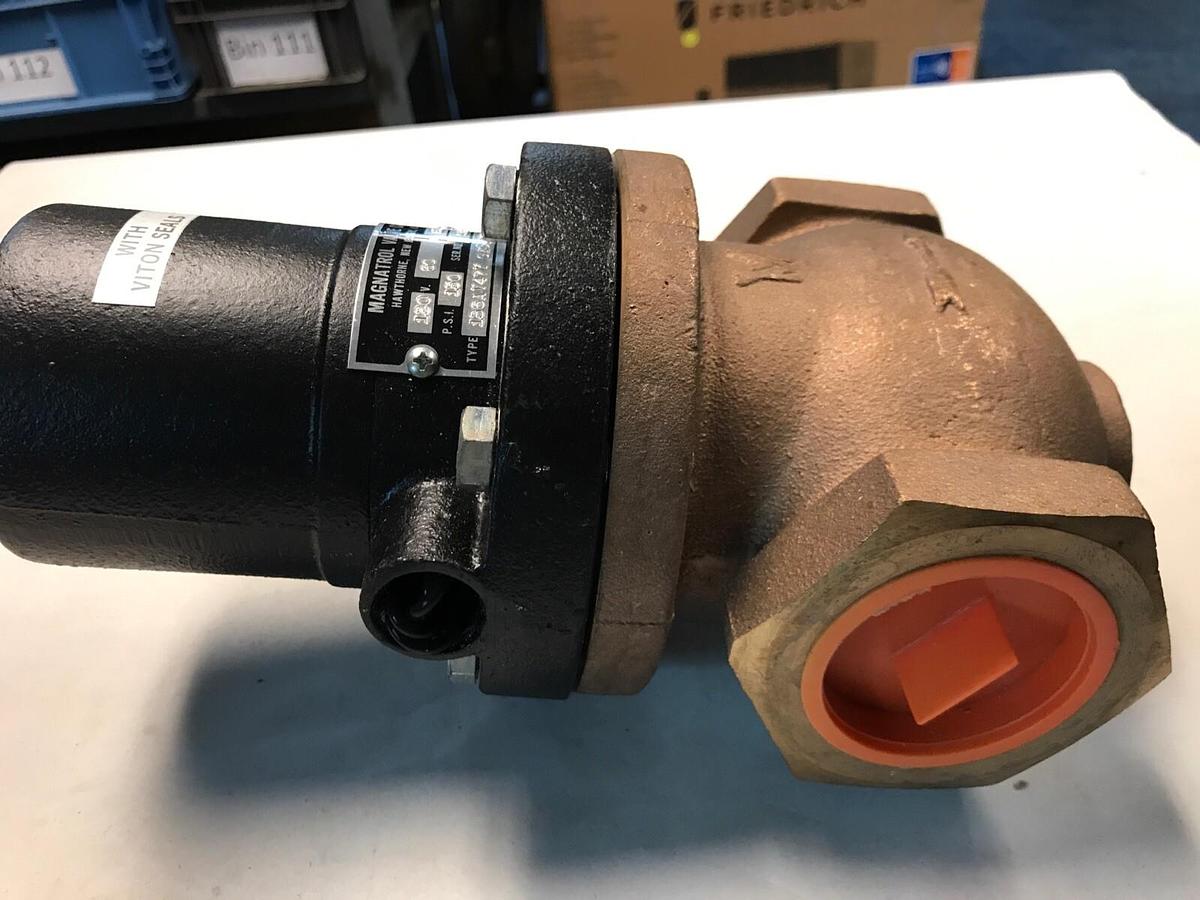 Magnatrol,Valve 136AV47Y,Solenoid Valve Gas Oxygen 120v 2 INCH npt