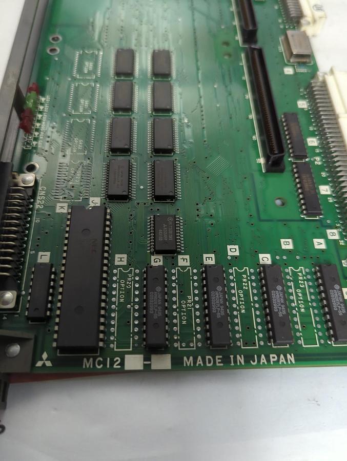 Used MITSUBISHI,BN634A181G52A,I/O CIRCUIT BOARD MC112 PRE-OWNED