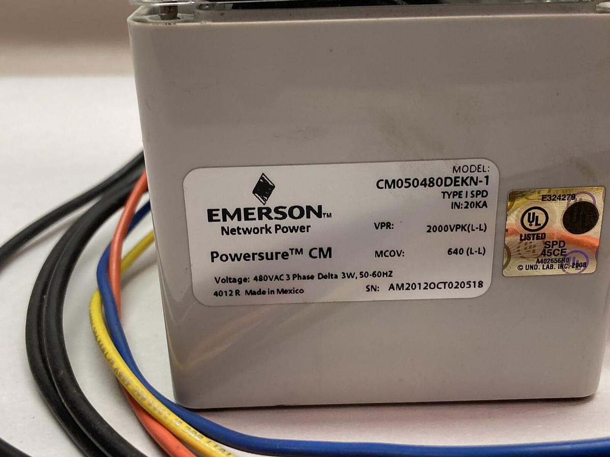 Used Emerson,CM050480DEKN-1,Surger Suppressor