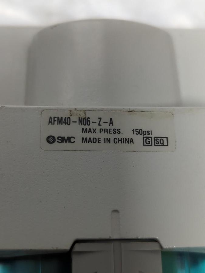Used SMC,AFM40-N067-A,PNEUMATIC FILTER ELEMENT 150PSI PRE-OWNED