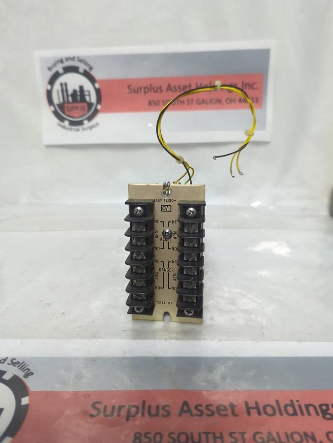Used GENERAL ELECTRIC,T2132-01,ALARM RELAY MODULE PRE-OWNED