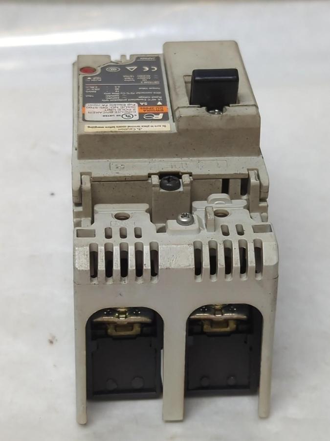 Used FUJI,BW50RAGU-2P005,CIRCUIT BREAKER 5 AMP 2-POLE PRE-OWNED