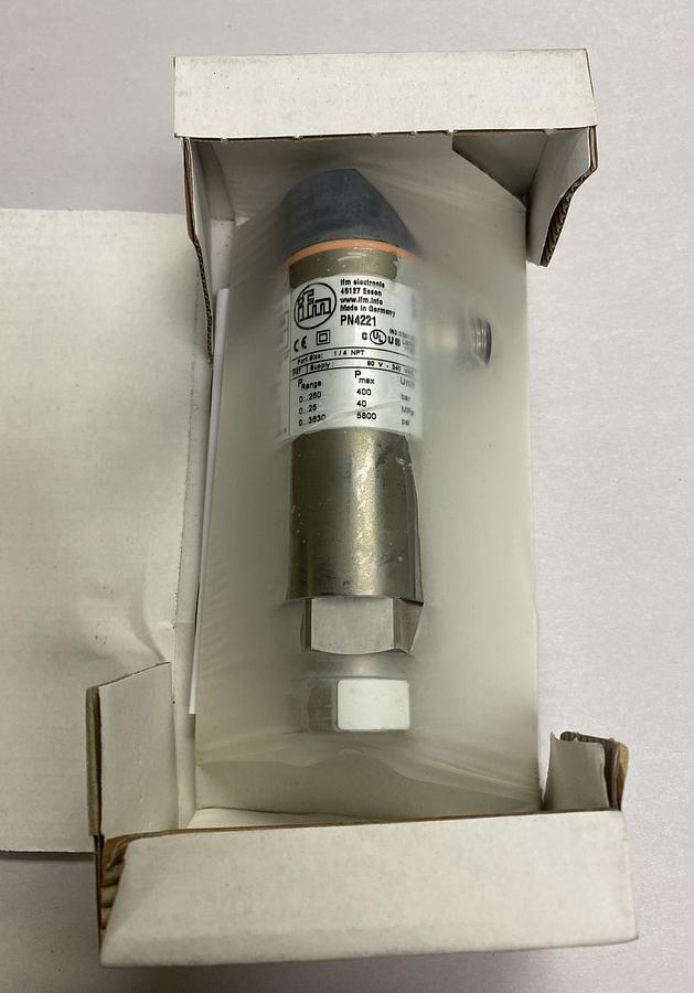 IFM EFECTOR,PN-250-SBN14-HFBOW/LS/ /V PN4221,PRESSURE SENSOR NOS