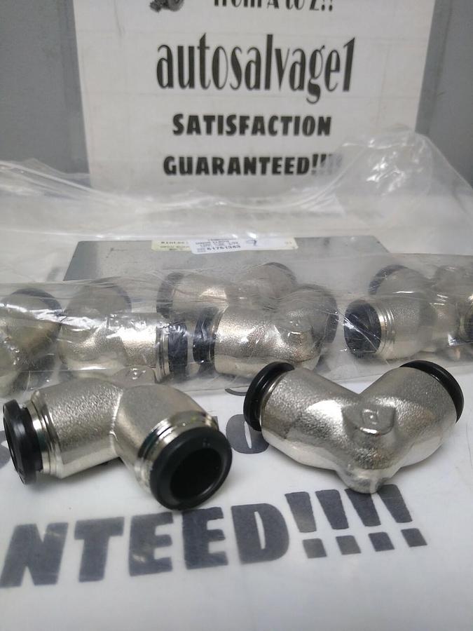 UNBRANDED,61761383,TUBE UNION ELBOW 12MM PUSH-TO-CONNECT LOT OF 9 NOS