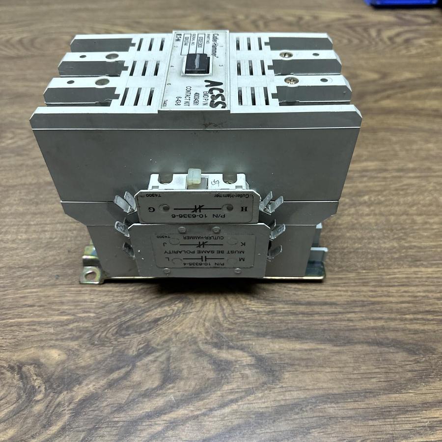 Used Cutler Hammer,6702ED630,3 Pole Special Purpose Contactor