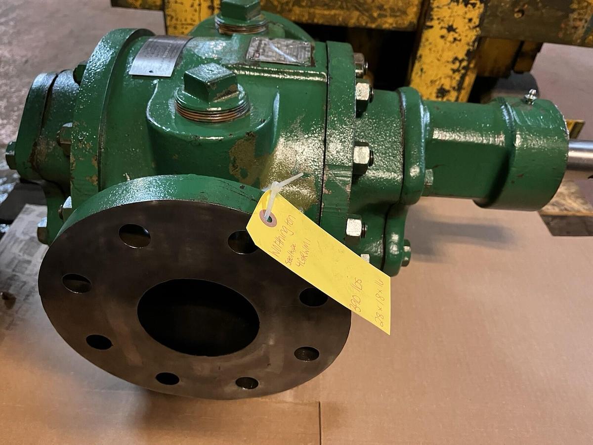 Used WORTHINGTON,4GRWM1,ROTARY GEAR PUMP 4"