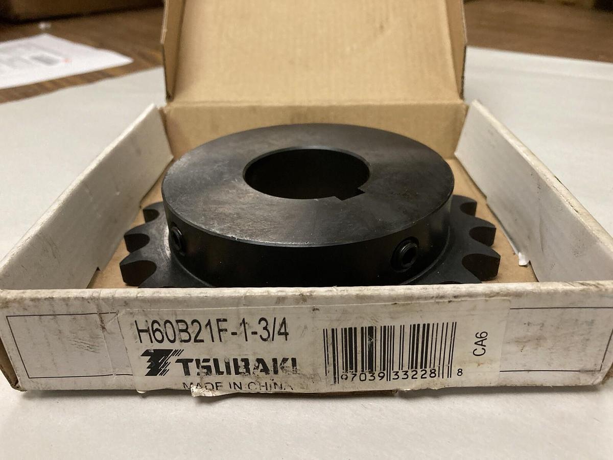Tsubaki,H60B21F,1-3/4 INCH Sprocket Bore