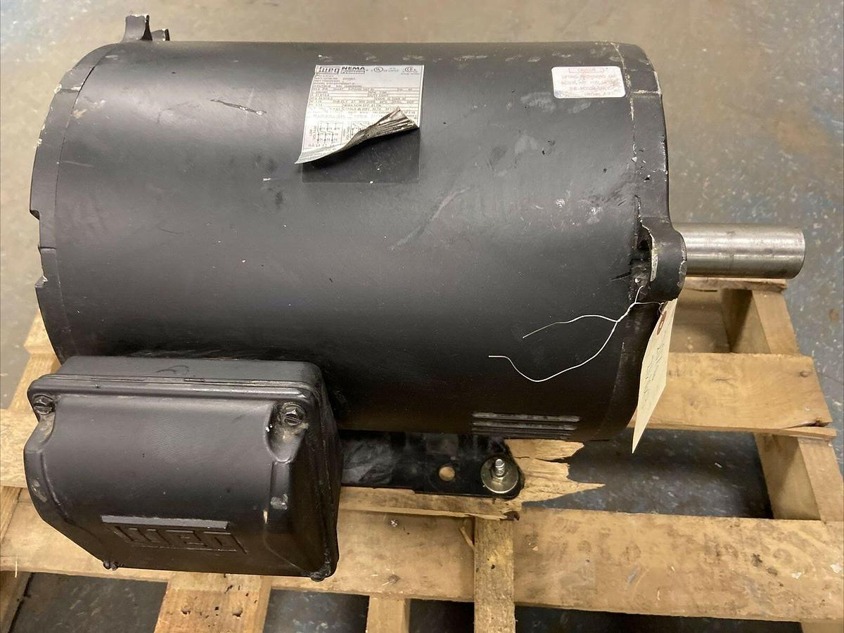 WEG,010120T3E256T-S,10Hp Motor 1180RPM 230/460V Frame 254T 256T