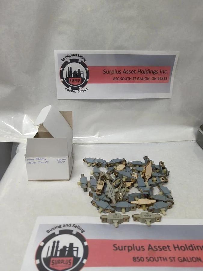 Used ALLEN-BRADLEY,700-C2,CONTACT CARTRIDGE LOT OF 40 PRE-OWNED