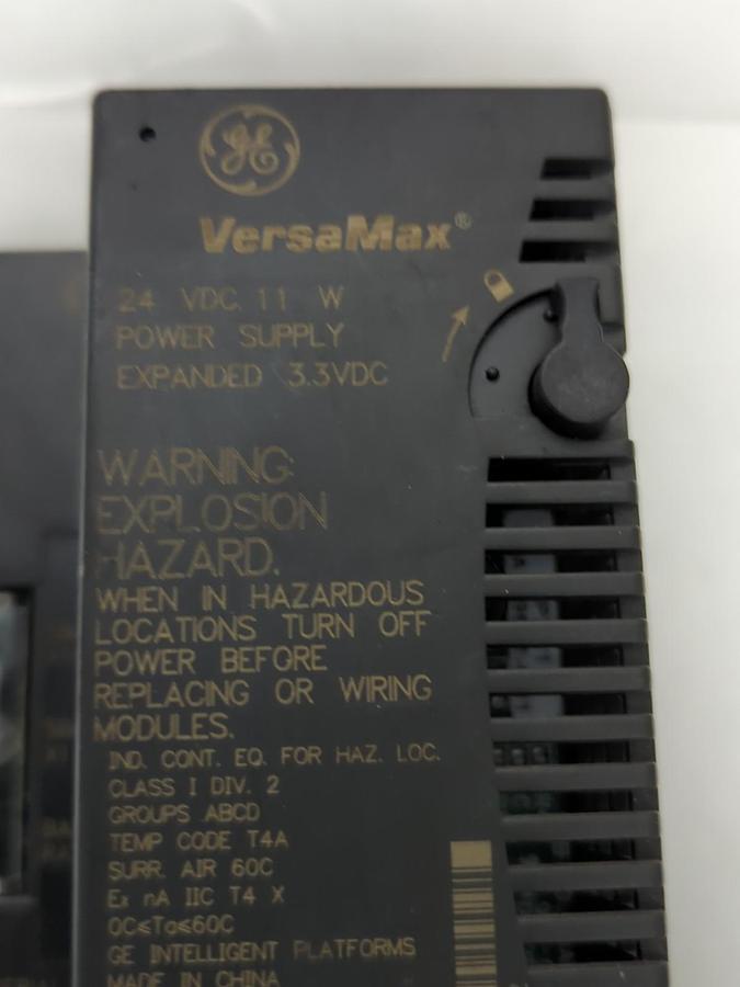 Used GE FANUC,IC200PWR002G,VERSAMAX EXPANDED POWER SUPPLY UNIT PRE-OWNED