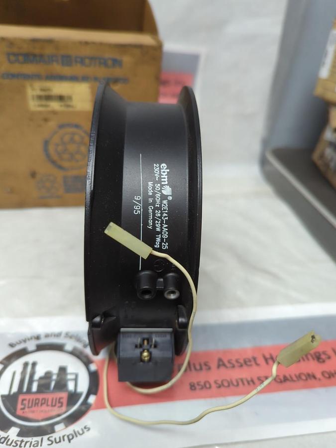 COMAIR ROTRON,5N475,FAN 230V 50/60HZ 26/28W NOS