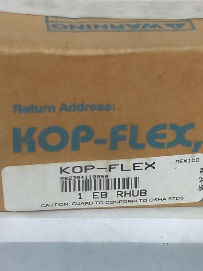 KOP-FLEX,1EB RHUB,COUPLING HUB NOS