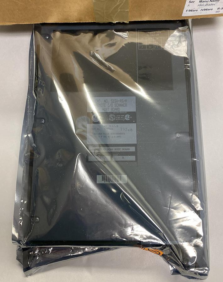 Used ALLEN BRADLEY,5150-RS2,SER A I/O REMOTE SCANNER REFURBISHED