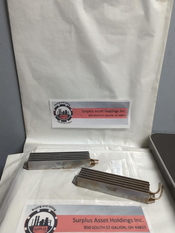 Used YASKAWA IWAKI,RH150,EXTERNAL BRAKING RESISTOR LOT OF 2 PRE-OWNED