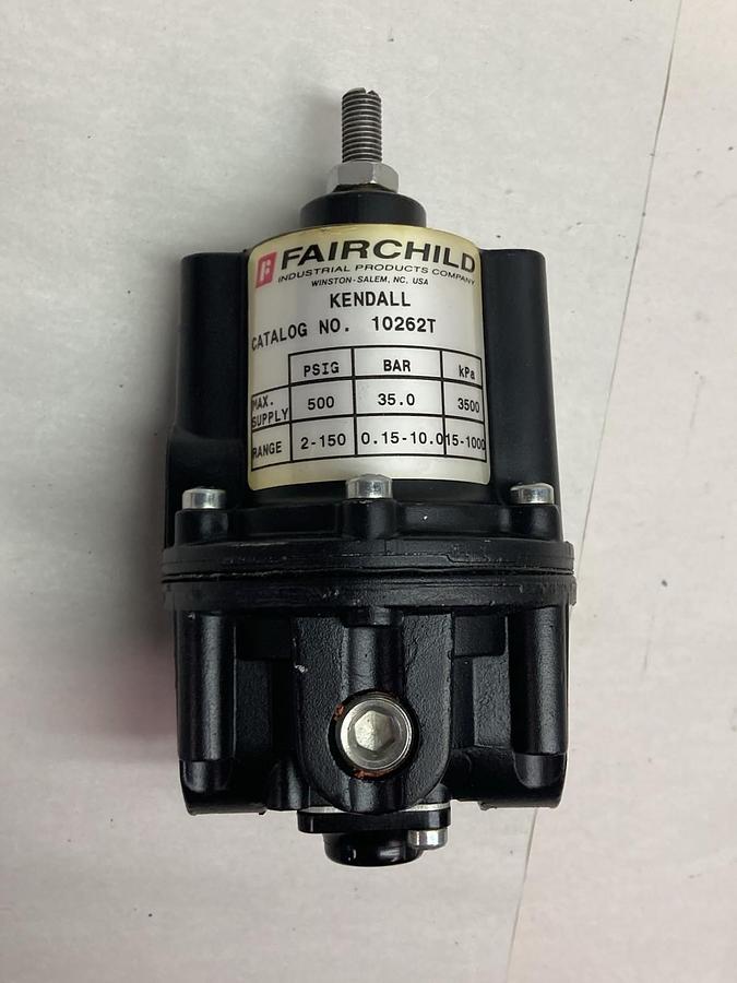 Used Fairchild,10262T,Industrial Regulator 500 PSIG 35.0 BAR 3500kPa