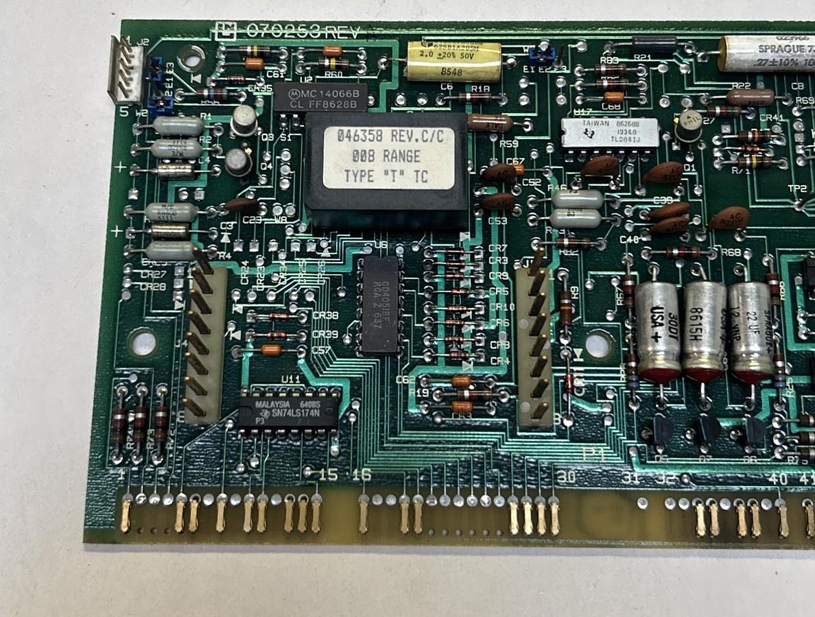 Used LEEDS & NORTHRUP,070253,CONTROL CIRCUIT BOARD