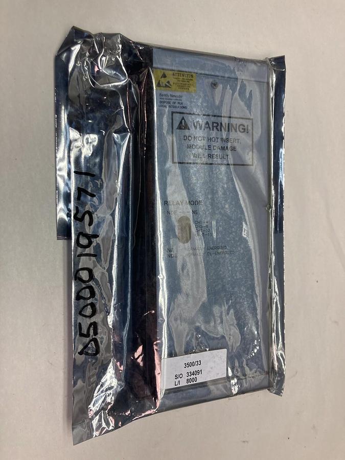 Bently Nevada,3500/33,Relay Module