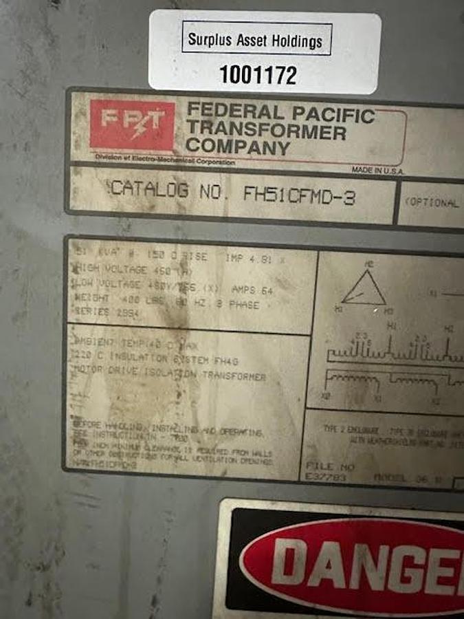 Used Federal Pacific 51