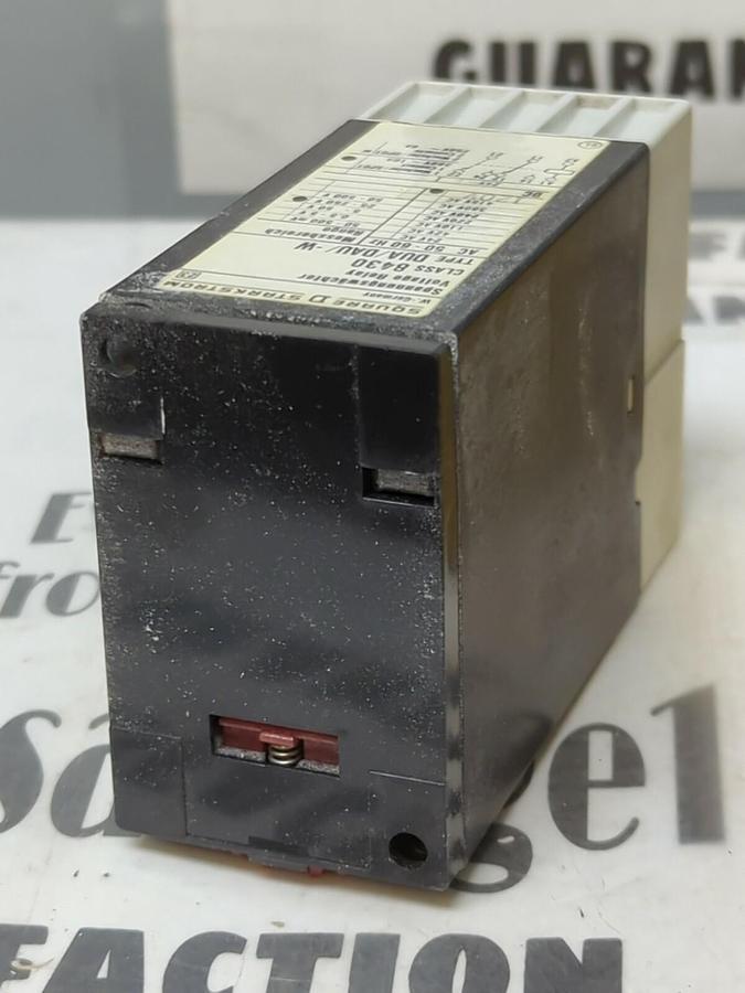 SQUARE D,DUA 4,CLASS 8430 VOLTAGE RELAY NOS