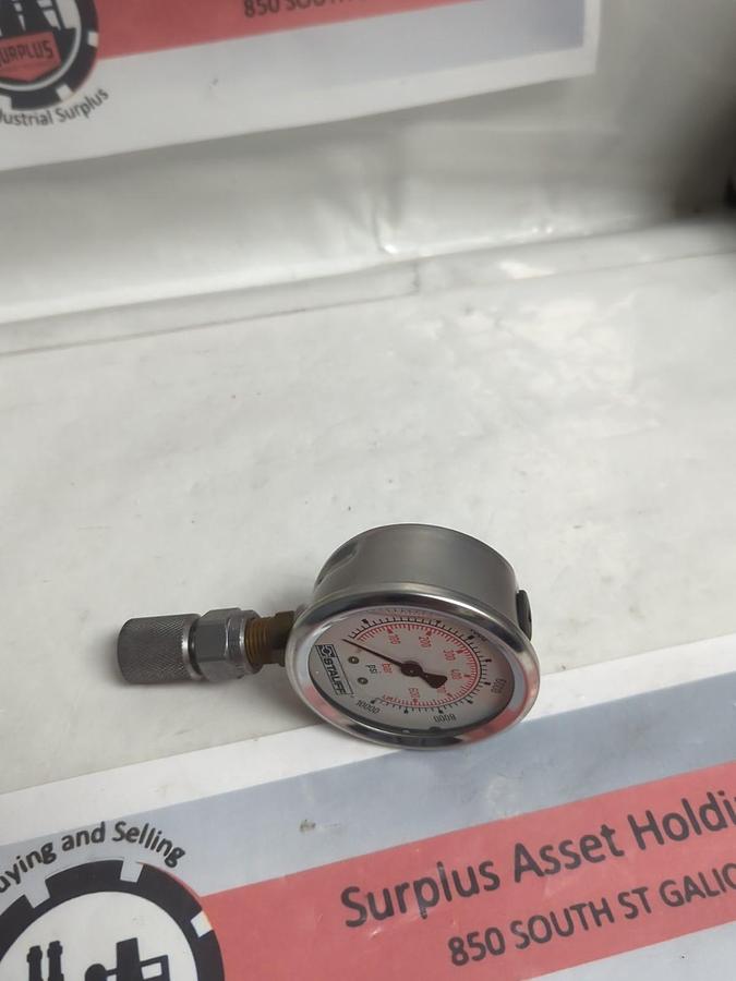 Used STAUFF,0-600/0-1000,GAUGE 0-600 BAR 0-1000PSI PRE-OWNED
