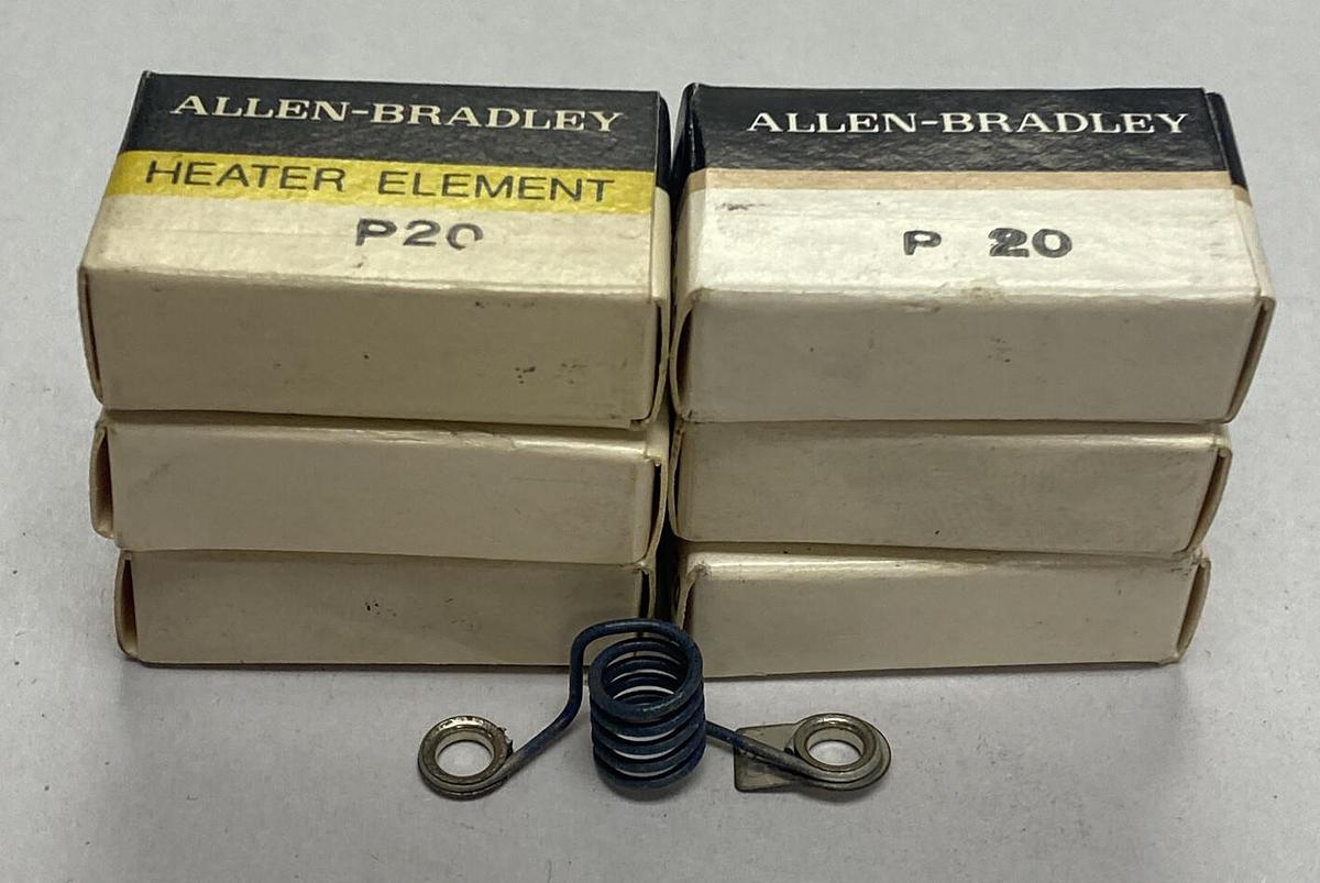 Allen-Bradley,P20,Overload Heater Element Lot Of 6 NOS